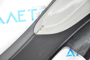 Rear pillar trim lower right Tesla Model S 12-15 pre-rest, type 1, black, with gray insert, scratch, worn Used
