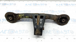 Rear differential bracket of Honda HR-V 16-22 rear gearbox, rusty, cracked silent blocks