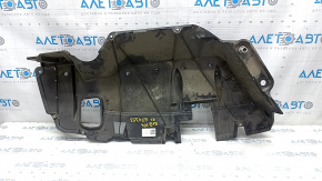 Rear bumper guard left Lexus RX350 RX450h 10-15 no fragment