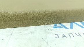 Center pillar trim lower left BMW 5 F10 11-16 beige oyster, broken used