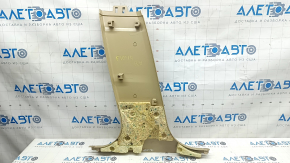 Center pillar trim lower right BMW 5 F10 11-16 beige oyster, break used