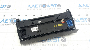 Climate control and radio control BMW 5 F10 14-16 2-zone key, worn, paint peeling Used