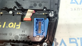 Climate control and radio control BMW 5 F10 14-16 2-zone key, worn, paint peeling Used