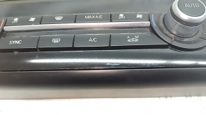Climate control and radio control BMW 5 F10 14-16 2-zone key, worn, paint peeling Used