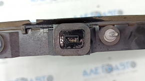 BMW X7 G07 19-22 trunk door number plate illumination strip for camera with illumination and button