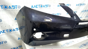 Bare front bumper Lexus RX450h 10-12 pre-rest for parking sensors and headlight washers, scratches, broken fasteners