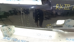 Bare front bumper Lexus RX450h 10-12 pre-rest for parking sensors and headlight washers, scratches, broken fasteners