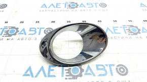 Left fog light frame Lexus RX450h 10-12 prerest, chrome, sand