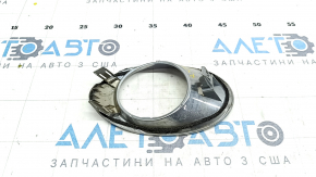 Left fog light frame Lexus RX450h 10-12 prerest, chrome, sand