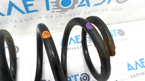 Spring rear left Lexus RX450h 10-15 stiffness purple orange rusty