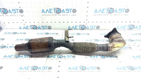Intake pipe with catalytic converter VW Tiguan 09-17 mesh torn, sawed off