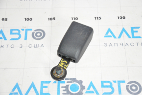 Seat belt latch rear left Tesla Model S 12-20 black, scuffs used