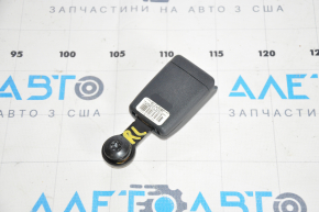 Seat belt latch rear left Tesla Model S 12-20 black, scuffs used