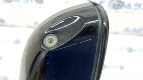 Side mirror left BMW X7 G07 19-22 turn signal, heating, memory, auto-dimming, BSM, camera, Shadow-Line, 9 pins, white, green chip, scratches