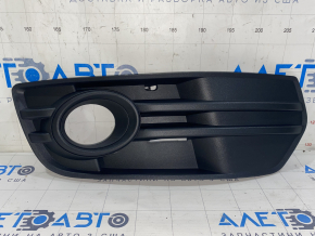 Lower grille of the front bumper right Audi Q5 8R 09-12 pre-rest, under fog lights