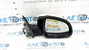 Side mirror right BMW X7 G07 19-22 turn signal, heated, memory, BSM, camera, Shadow-Line, 9 pins, white, green chip