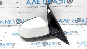 Side mirror right BMW X7 G07 19-22 turn signal, heated, memory, BSM, camera, Shadow-Line, 9 pins, white, green chip