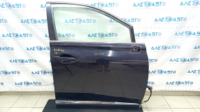 Door assembly front right Lexus RX350 RX450h 10-15 keyless, blue 214, bumpers
