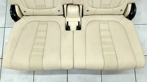Rear row of seats 3 row BMW X7 G07 19-22 electric, heated, leather, Canberra-beige, Comfort, driftwood, non-working electrics, for dry cleaning