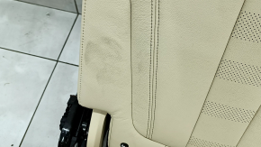 Rear row of seats 3 row BMW X7 G07 19-22 electric, heated, leather, Canberra-beige, Comfort, driftwood, non-working electrics, for dry cleaning