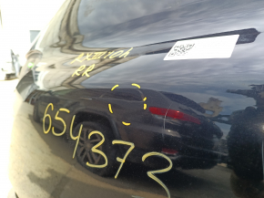 Quarter wing rear right Lexus RX350 RX450h 10-15 on the body, blue, pokes