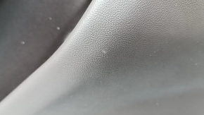 Door trim card rear left BMW X7 G07 19-22 under curtain, leather, Mokka/Canberra-beige, wood insert, driftwood, scratches, corrosion