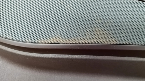 Door trim card rear right BMW X7 G07 19-22 under curtain, leather, Mokka/Canberra-beige, wood insert, driftwood, scratches, corrosion