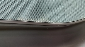 Door trim card front left BMW X7 G07 19-22 leather, Mokka/Canberra-beige, wood insert, driftwood, scratches, corrosion