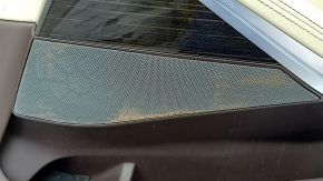 Door trim card front right BMW X7 G07 19-22 leather, Mokka/Canberra-beige, driftwood, corrosion