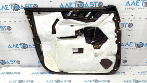 Door trim card front right BMW X7 G07 19-22 leather, Mokka/Canberra-beige, driftwood, corrosion