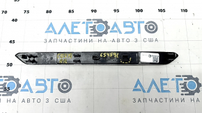 Rear right door sill insert BMW X7 G07 19- chrome with backlight, broken fastening, worn