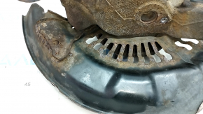 Front left axle with hub Lexus RX350 RX450h 10-15 with casing, rusty