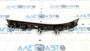 Door sill trim rear left BMW X7 G07 19-22 Mokka, scratch