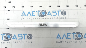 Door sill insert front left BMW X7 G07 19- chrome with backlight, scratches, corrosion