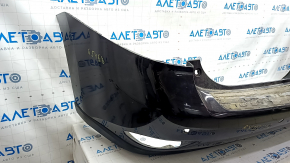 Bare rear bumper Lexus RX350 RX450h 10-15 for parking sensors, blue, CAPA