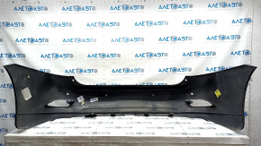 Bare rear bumper Lexus RX350 RX450h 10-15 for parking sensors, blue, CAPA