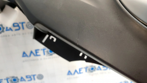 Rear bumper bare Ford Escape MK3 17-19 rest without parking sensors scratches