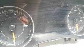 Instrument cluster Jeep Cherokee KL 14-18 2.4 large display 104k, scratches, melted