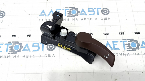 BMW X7 G07 19 interior hood opening handle - brown