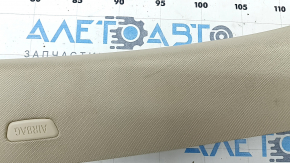 Front pillar trim right upper BMW X7 G07 19-22 Canberra-beige, for dry cleaning