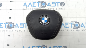 Airbag in the steering wheel driver BMW X7 G07 19 - black, scratches, rusty pyropatron