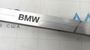 Front right door sill insert BMW X7 G07 19- chrome with backlight, scratches, corrosion