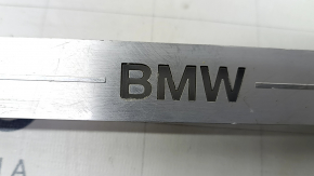 Front right door sill insert BMW X7 G07 19- chrome with backlight, scratches, corrosion