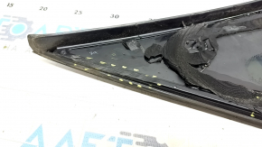 Window blind glass rear left Lexus RX350 RX450h 10-15 chrome, scratches on chrome, cut seal