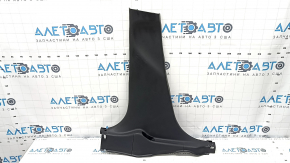 Center pillar trim lower left Honda HR-V 16-22 black, scratches