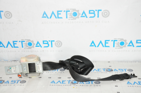 Driver's seat belt Tesla Model S 12-15 pre-rest, black, cracked Used