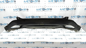 Rear bumper bare Honda HR-V 16-18 structure, scratches