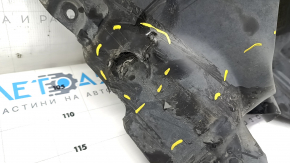 Front right rear fender liner BMW X7 G07 19 - dented, tears