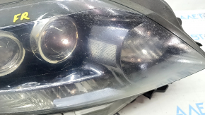 Headlight front right bare Lexus RX350 RX450h 10-12 dorest xenon, for polishing