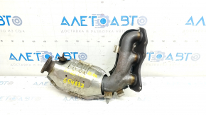 Exhaust manifold rear with catalytic converter Lexus RX450h 10-15 broken stud